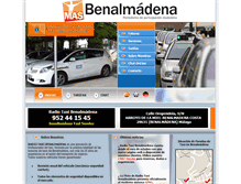 Tablet Screenshot of benalmadenataxi.com